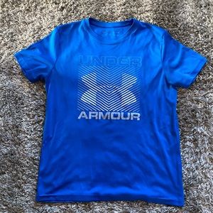 Youth LG Blue Under Armour T-Shirt